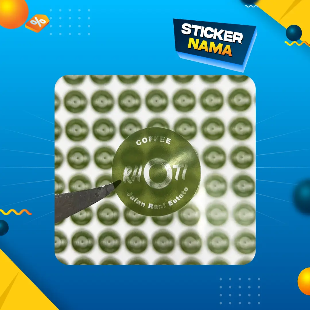 Label Sticker PP Clear thumbnail 3