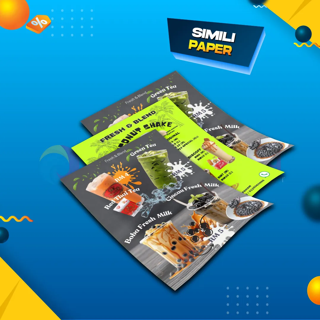 12"x18" Simili Paper (Kertas Biasa)